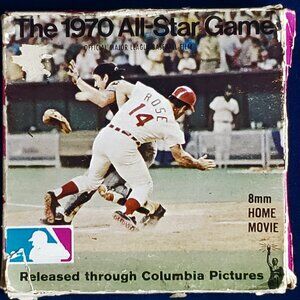 💥MAJOR LEAGUE BASEBALL THE 1970 ALL-STAR GAME 8MM FILM ⚾💥